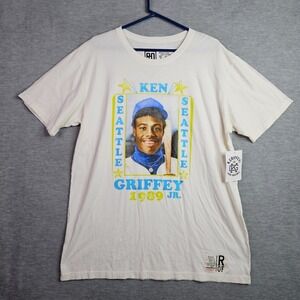 Roots Of Fight Ken Griffey Jr 1989 Seattle Mariners Graphic Tee Men's Sz XXL